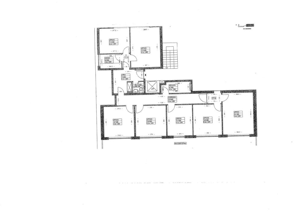 Affittasi in Via Mederno 9, Lugano, spazio uffici di 170mq - Ansicht 2