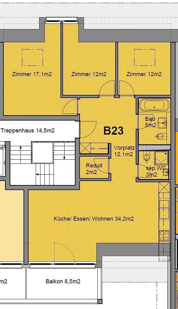 4.5 rooms Apartment for rent in Breitenbach - image 1/8