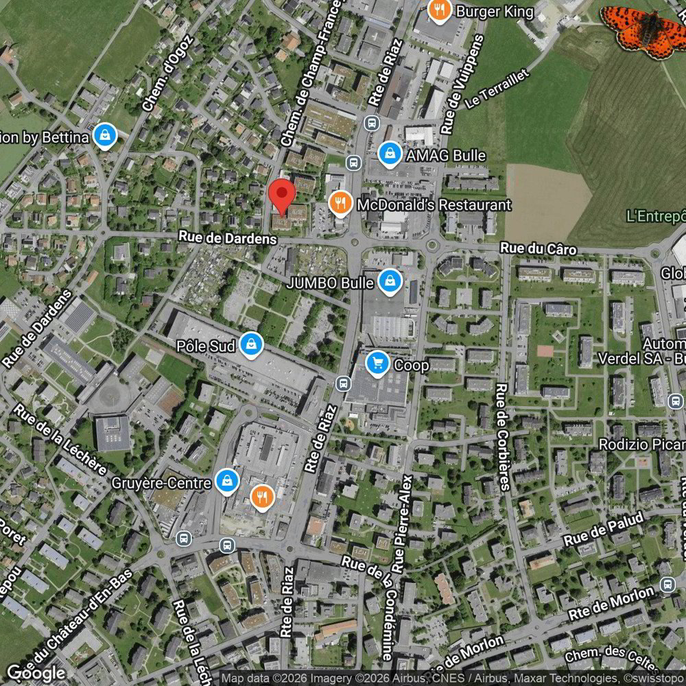 null rooms Car park, garage for rent in Bulle - image 1/2