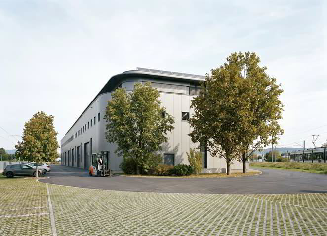 Nouvelle construction d'ateliers à louer à Yverdon-les-Bains - Ansicht 3