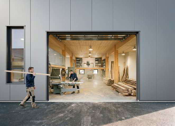 Nouvelle construction d'ateliers à louer à Yverdon-les-Bains - Ansicht 4