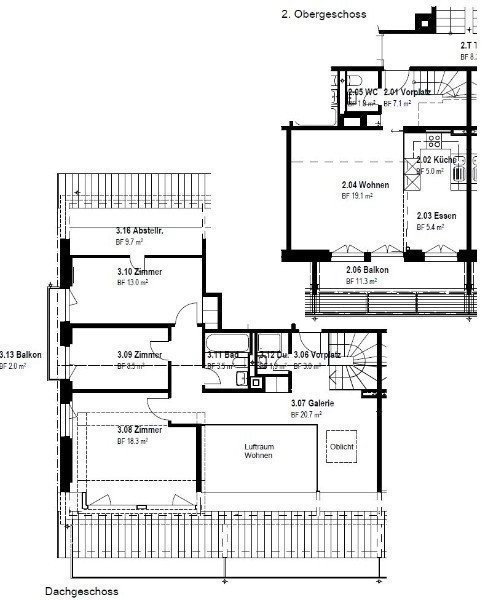 4 Zimmer Wohnung zu vermieten in Luzern - Bild 1/12
