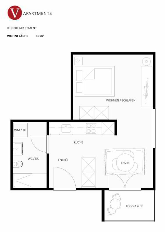 1 Zimmer Wohnung zu vermieten in Winterthur - Bild 1/10