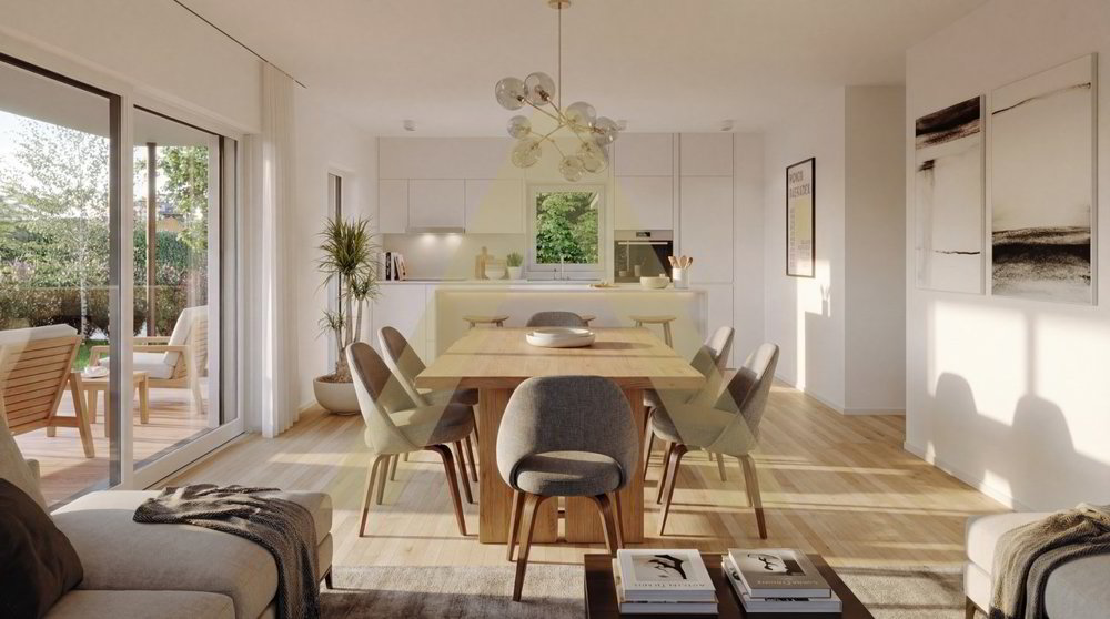 4 rooms Apartment to buy in St-Sulpice VD - image 1/13