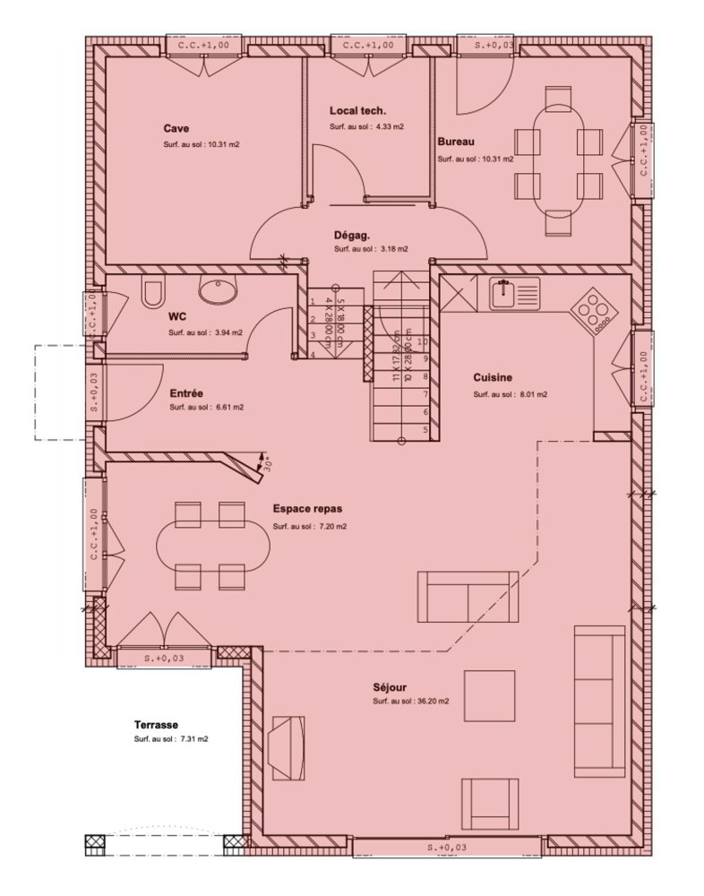 Haus – Granges VS, Granges - Ansicht 5
