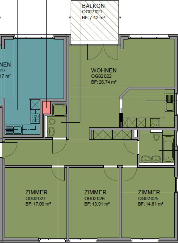 4 rooms Apartment for rent in Weinfelden - image 1/12