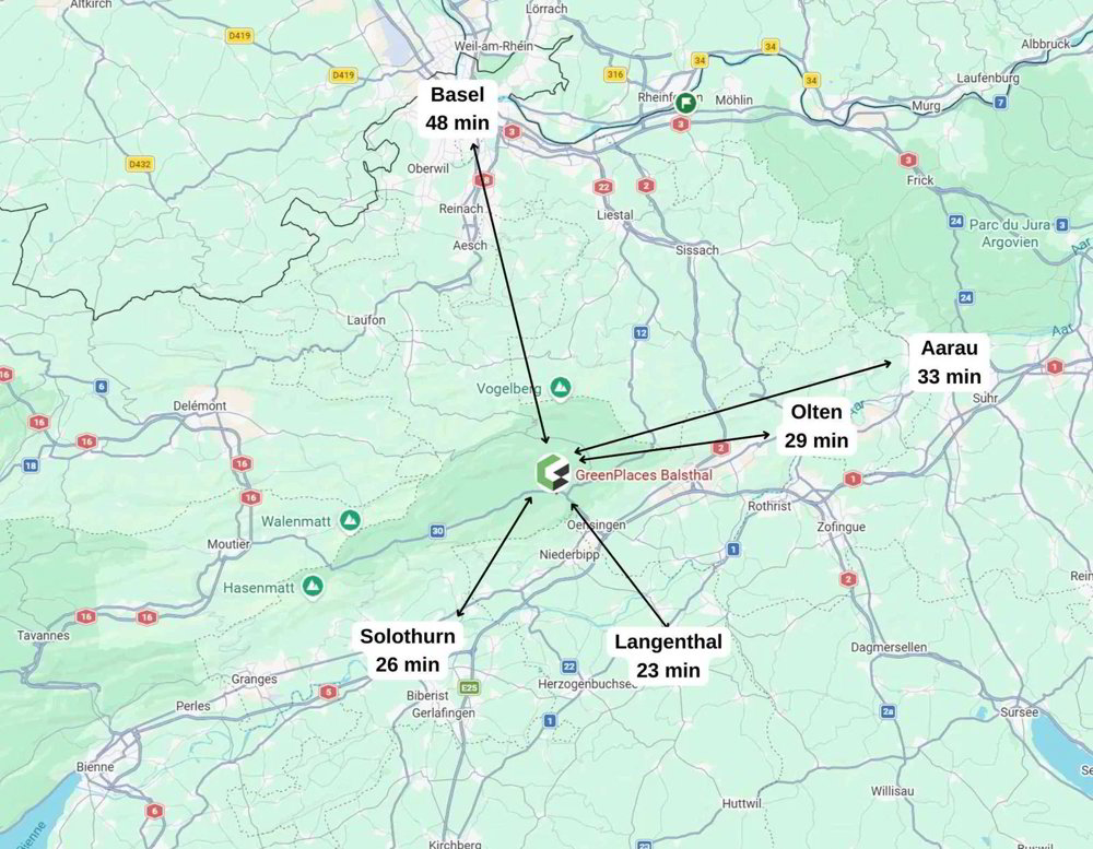 Ufficio & Commercio di 3 locali in vendita a Balsthal - immagine 1/7