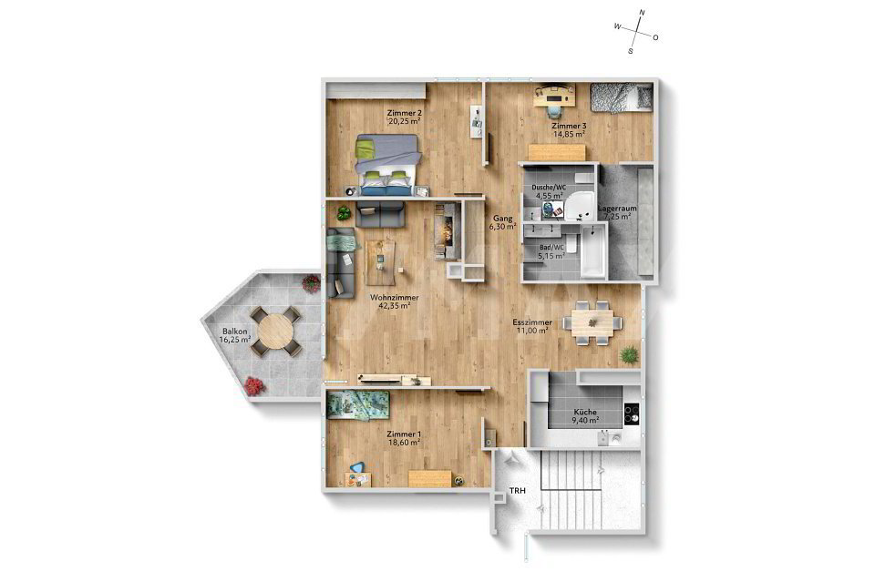 Appartement 4.5 pièces à acheter à Affoltern am Albis - image 1/13