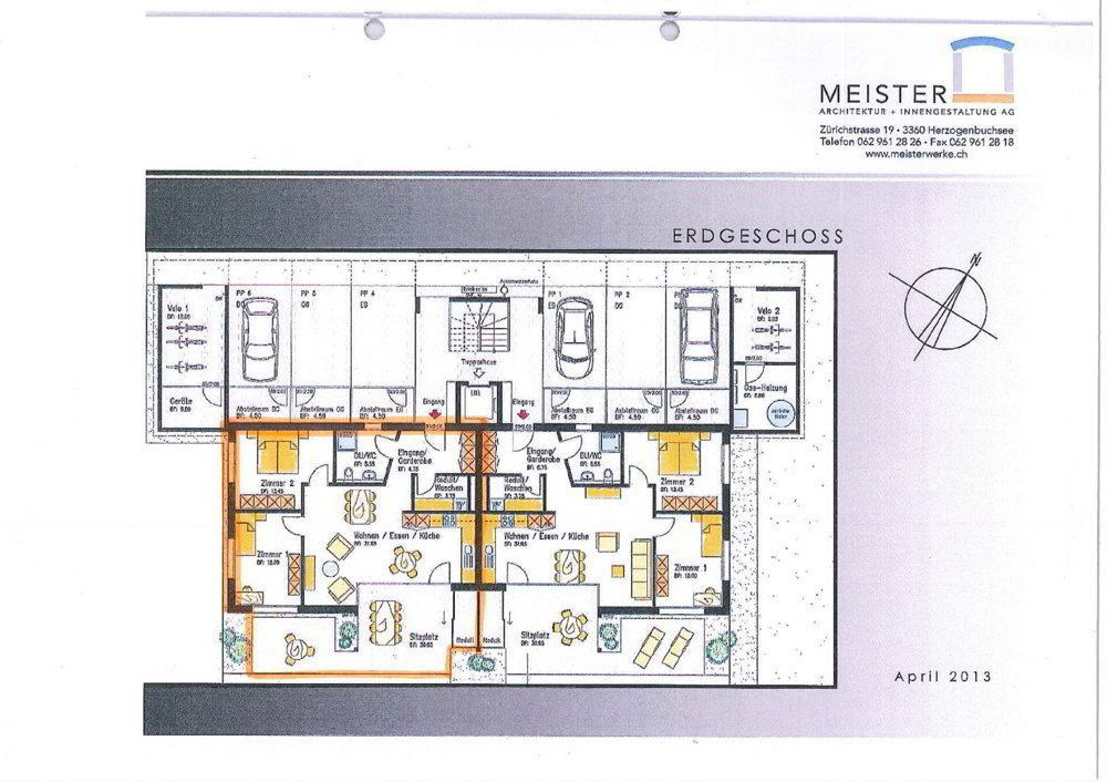 3.5 rooms Apartment for rent in Thörigen - image 1/13