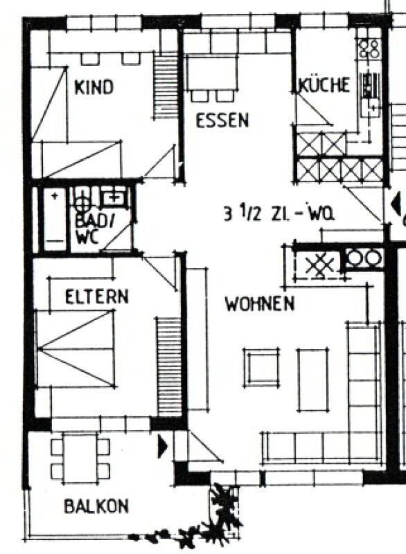 3.5 rooms Apartment for rent in Gossau SG - image 1/12