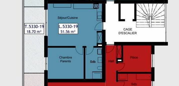 2.5 Zimmer Wohnung zu vermieten in Delémont - Bild 1/5