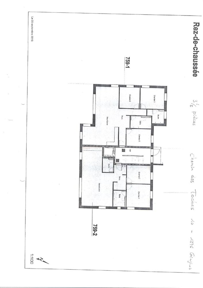 null rooms Apartment for rent in Gingins - image 1/9