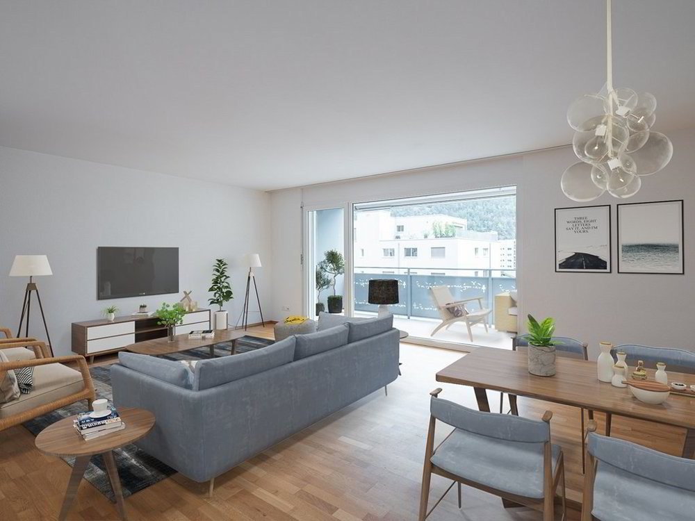 Wohnung – Naters, Unner Moos - Ansicht 2