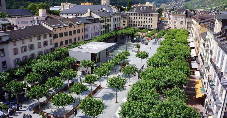 null rooms Office & Commercial for rent in Martigny - image 1/4