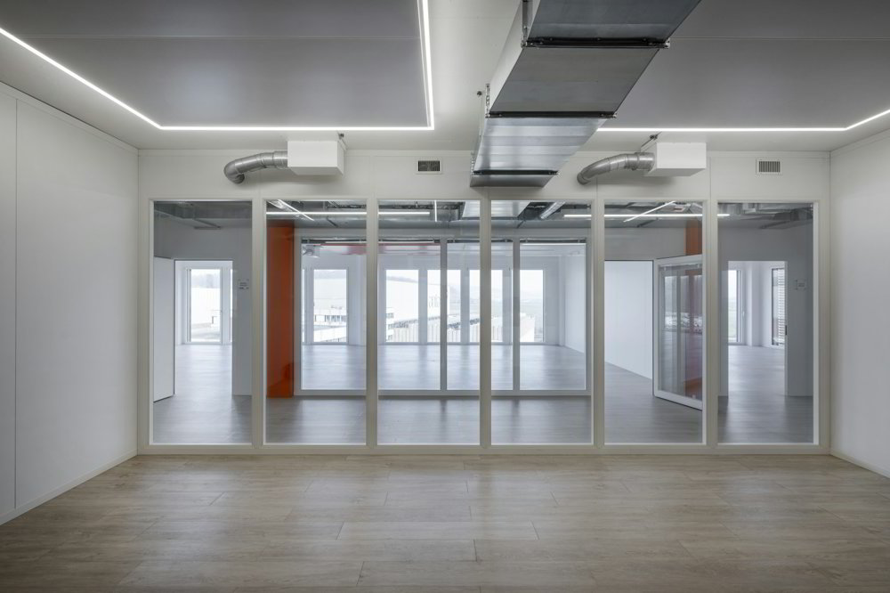 300 m² oder 600 m² Premium-Büroflächen mit Weitsicht - Modern ausgebaut, gekühlt, nachhaltig - Ansicht 4