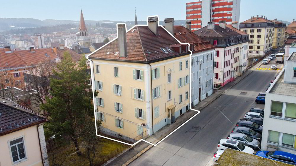 Immeuble de rendement en vente à La Chaux-de-Fonds - Mehr