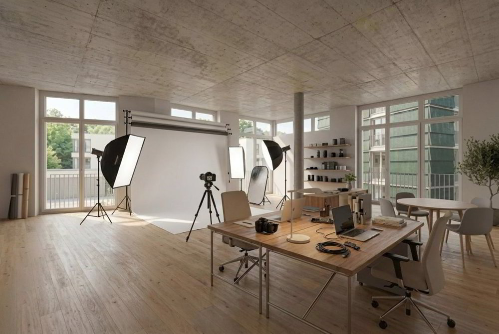 Atelier de fabrication en location à Worblaufen - 43 m² - Ansicht 2