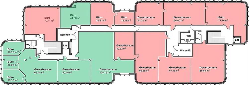 Bureau en location à Härkingen - 24 m² - Ansicht 5