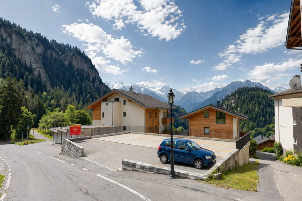 Baugrundstück in Blatten bei Naters - 448 m², Wohnzone W3, bewilligtes Bauprojekt vorhanden - Ansicht 2