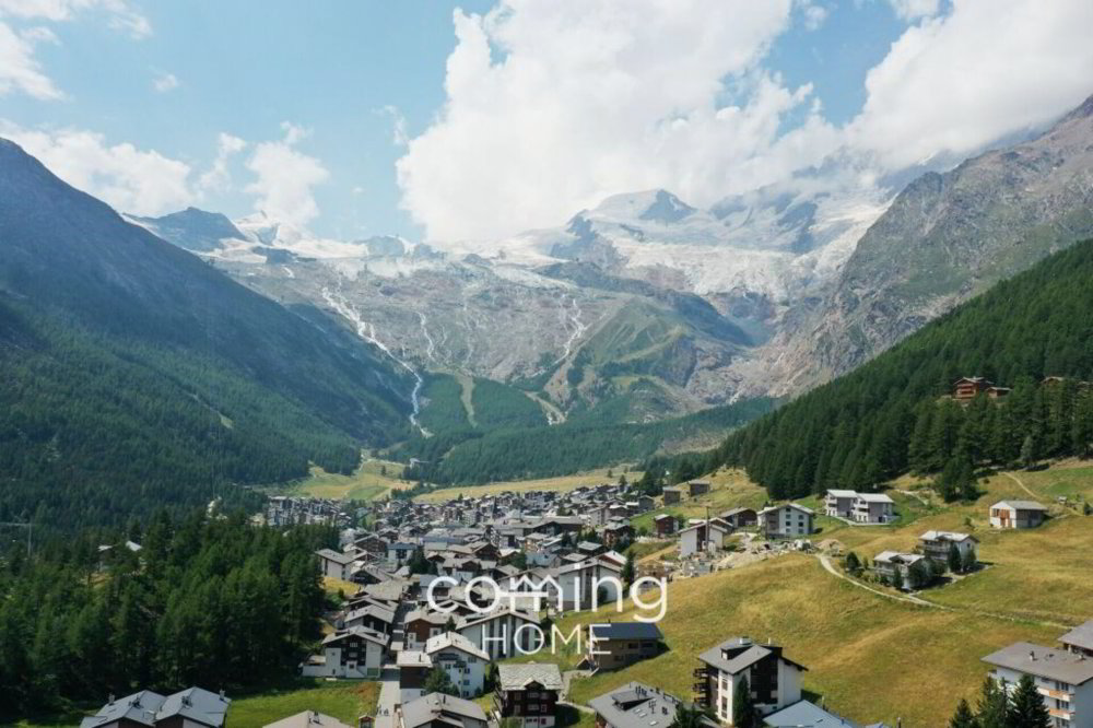 Baugrundstück in Saas-Fee ? 206 m², Wohnzone 2A, Alpenpanorama, autofreie Lage - Ansicht 2