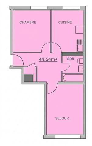 3 rooms Apartment for rent in Geneva - image 1/9