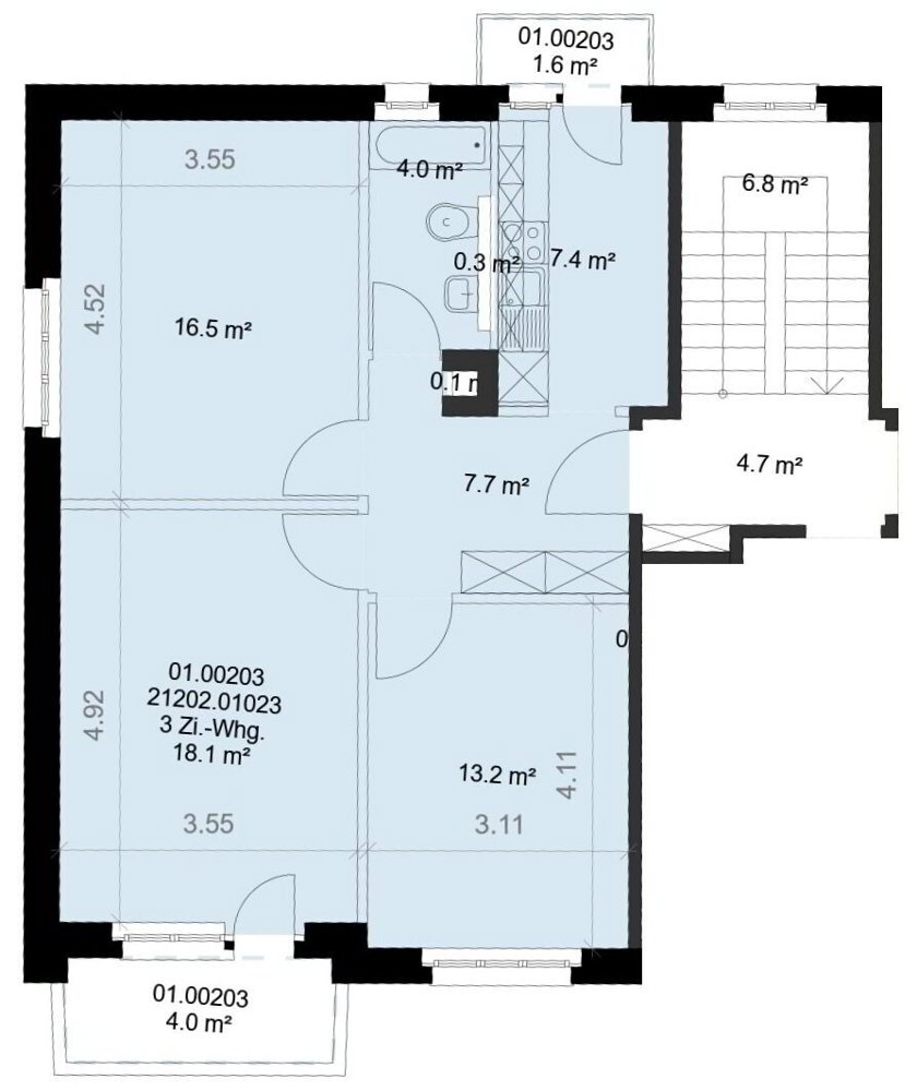 Appartamento di 3 locali in affitto a Bern - immagine 1/9
