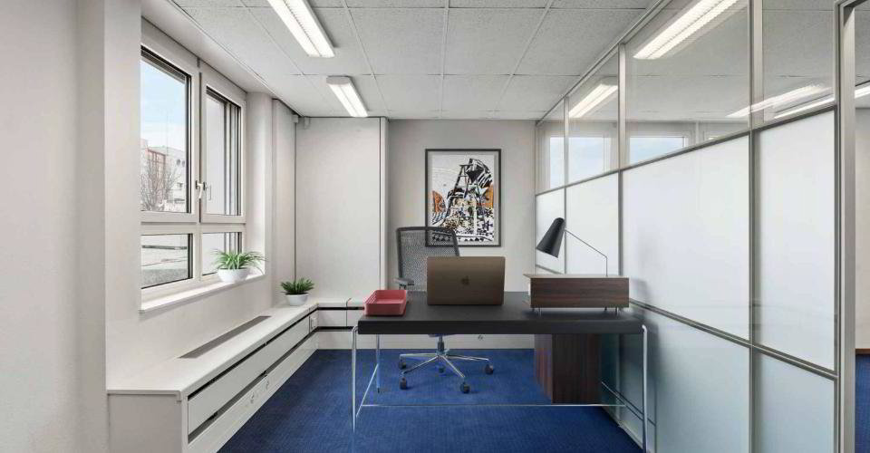 Bureaux de 78 m² lumineux à proximité de l'aéroport et de la Place des Nations - Mehr