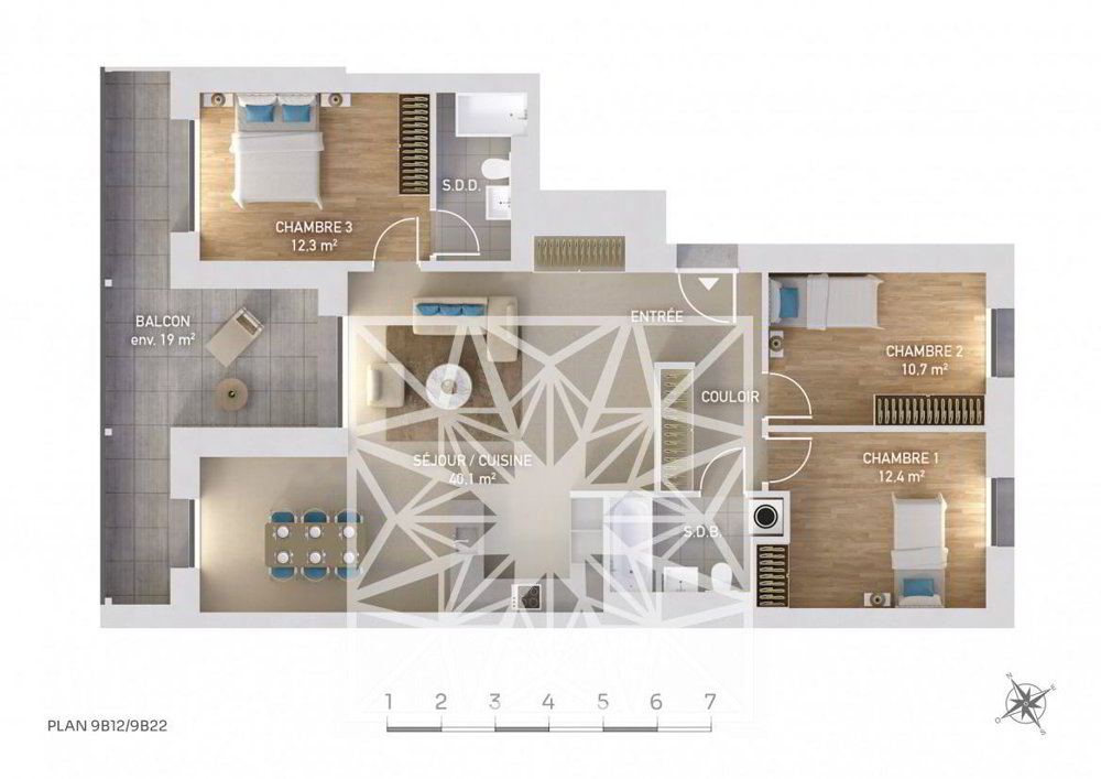 Wohnung – Vésenaz, La Pallanterie - Mehr