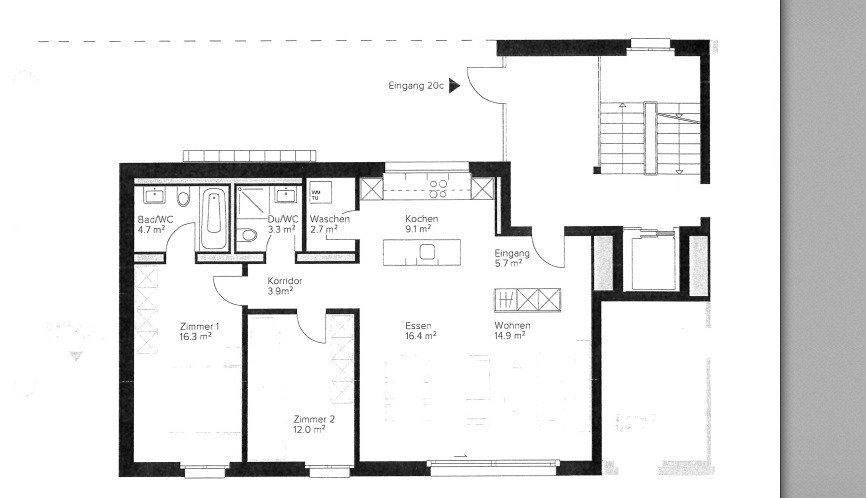 Appartamento di 3 locali in affitto a Sursee - immagine 1/10