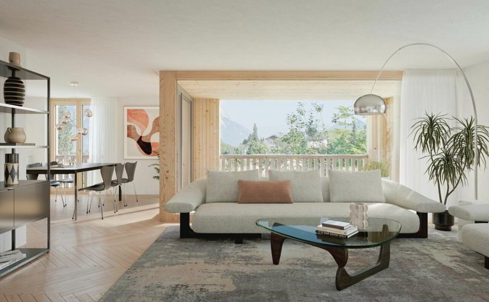 4 rooms Apartment to buy in Oberschan - image 1/4