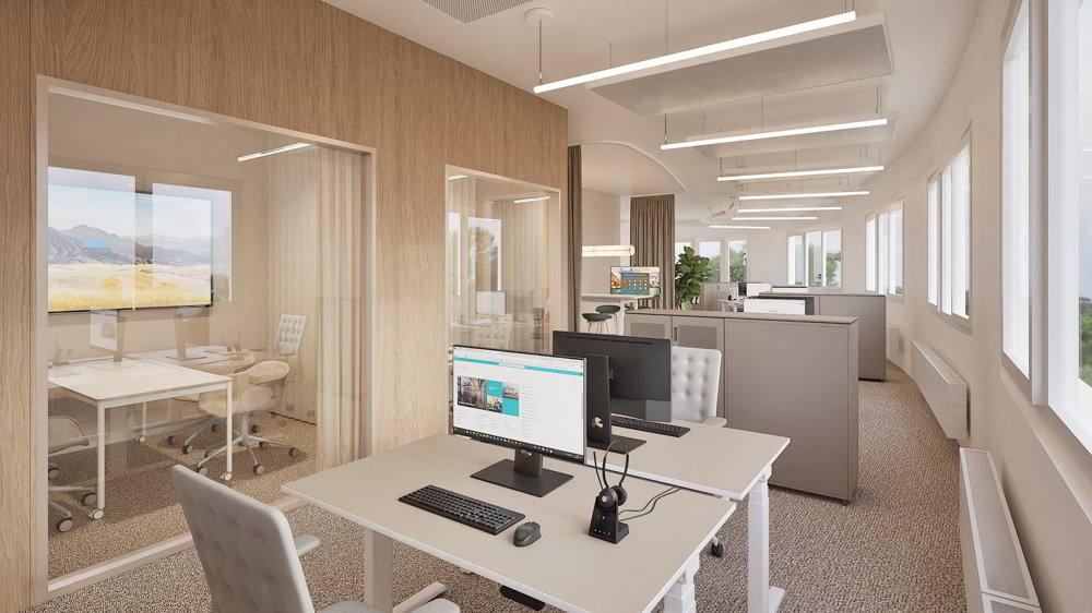 Flexible Büroflächen - Aufteilung nach Bedarf möglich - Ansicht 2