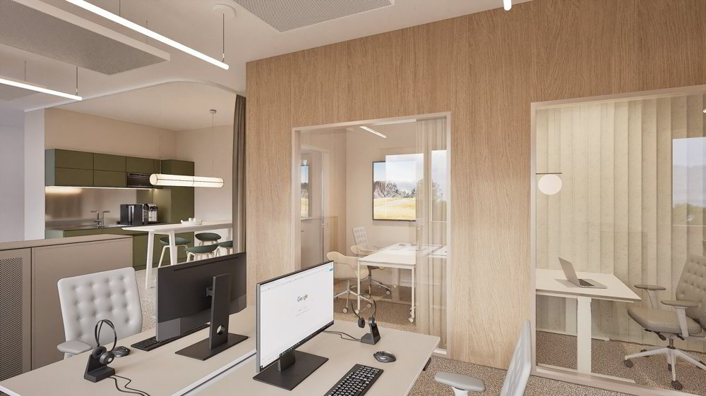 Flexible Büroflächen - Aufteilung nach Bedarf möglich - Ansicht 3