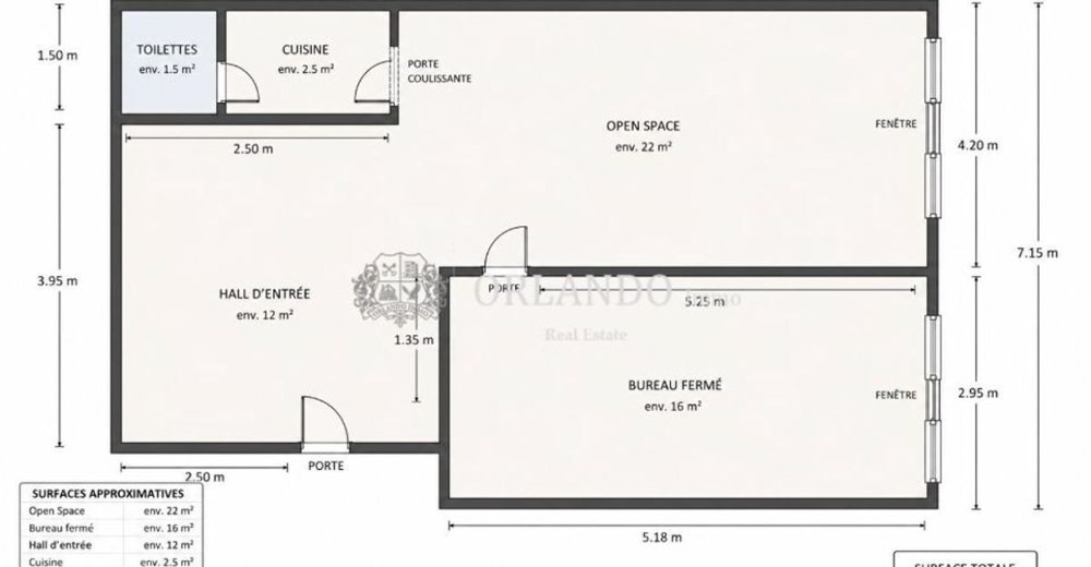 Bureau en location à Genève - Réf 38436 - Ansicht 2