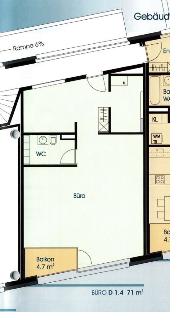 null Zimmer Büro zu vermieten in Rüti ZH - Bild 1/7