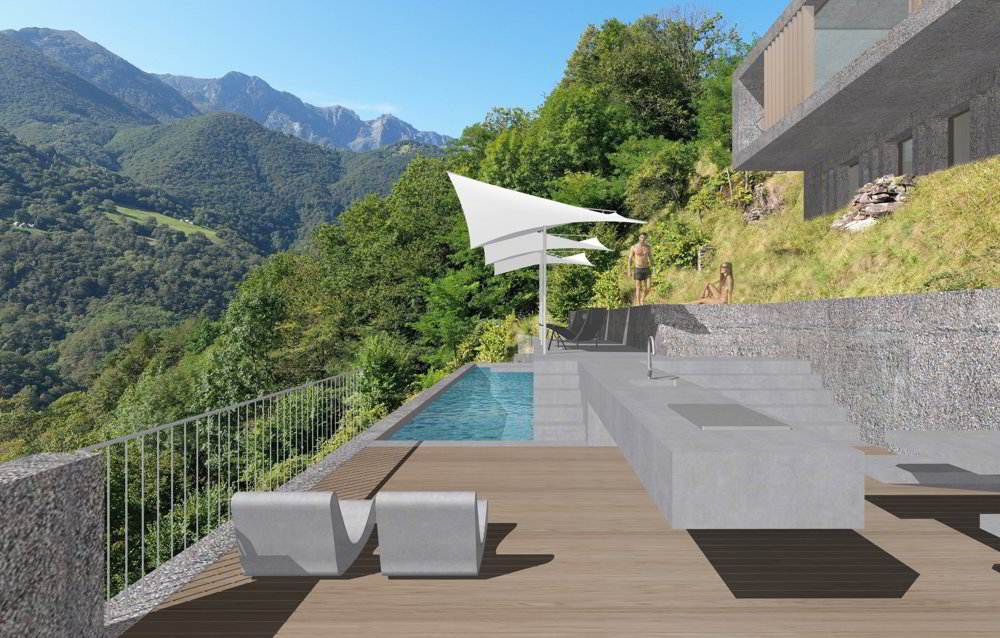 Terreno con progetto approvato Casa nel vigneto - Ansicht 5