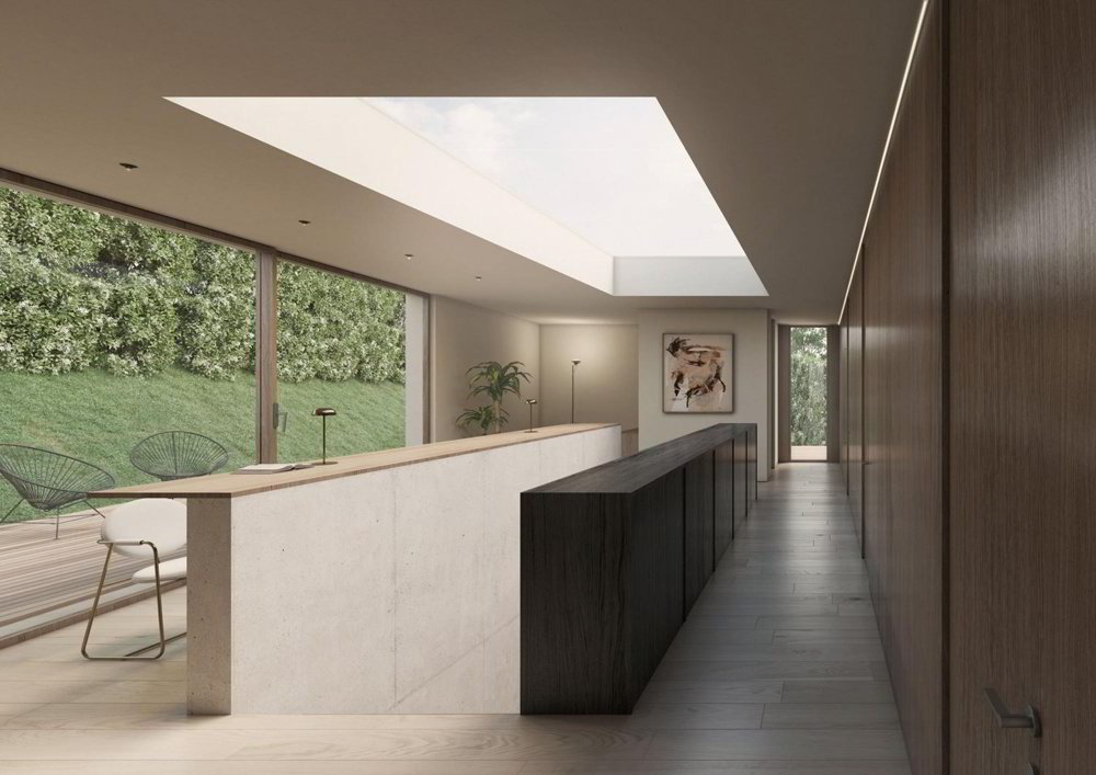 Terreno edificabile con vista mozzafiato sul Lago di Lugano Montagnola e Progetto Approvato Villa 10 locali - Ansicht 5