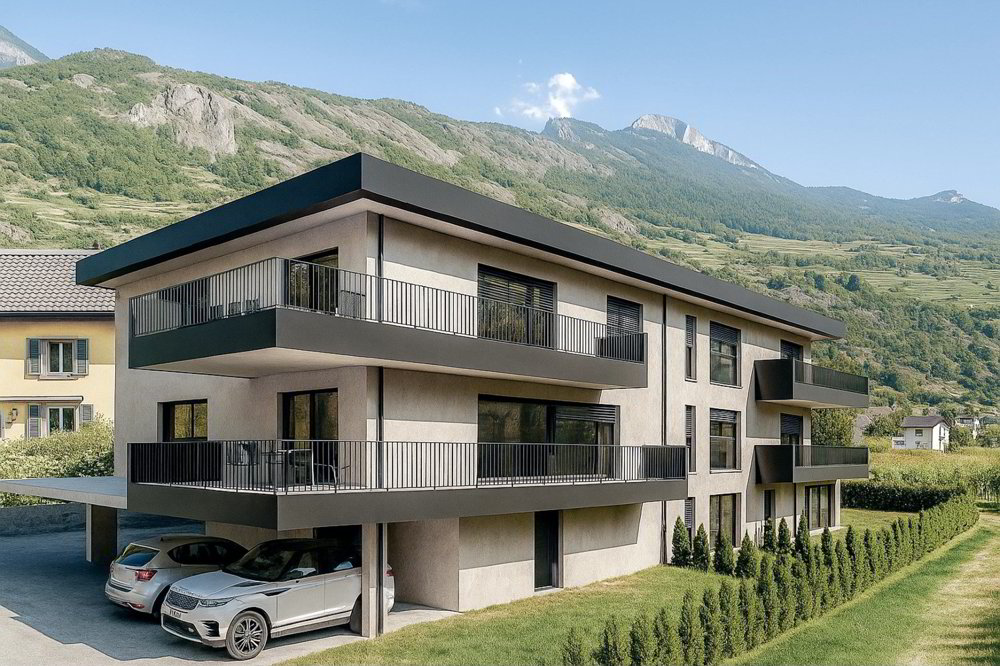 Wohnung – Vétroz, Conthey - Ansicht 2