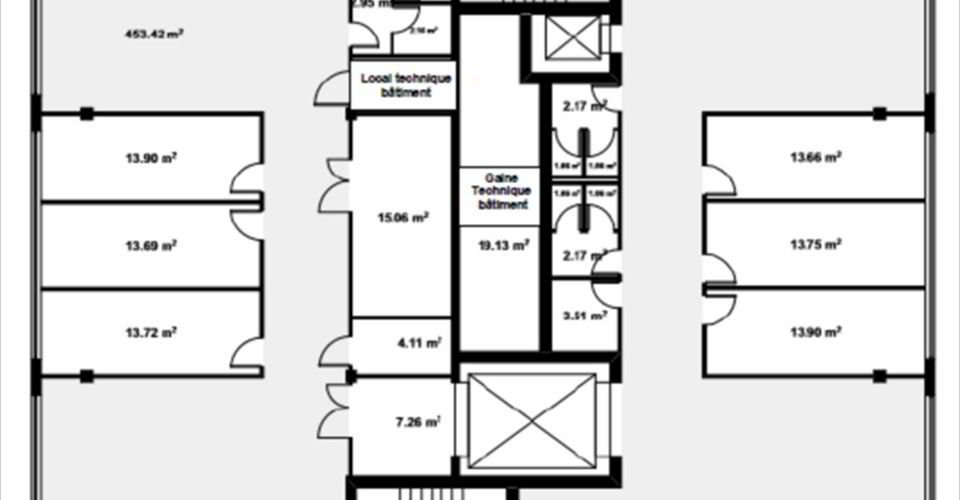 null rooms Office & Commercial for rent in Meyrin - image 1/7
