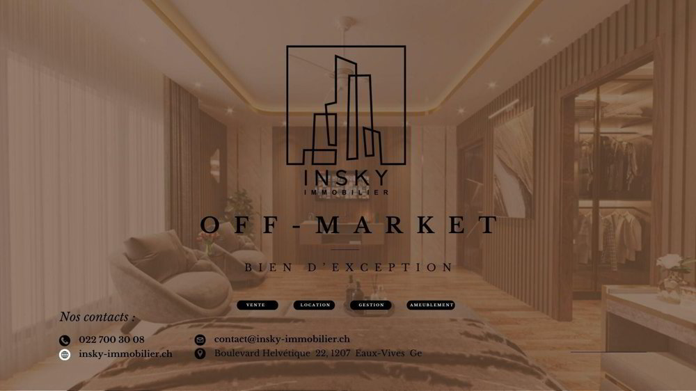 6 rooms Apartment to buy in Genève - image 1/2