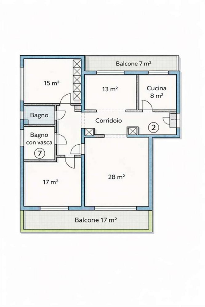 4.5 rooms Apartment to buy in Muralto - image 1/12