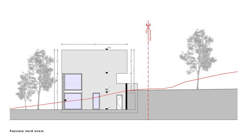 Terreno edificabile con progetto per tre unità abitative - Ansicht 2
