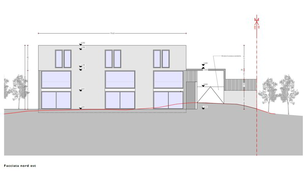 Terreno edificabile con progetto per tre unità abitative - Ansicht 4