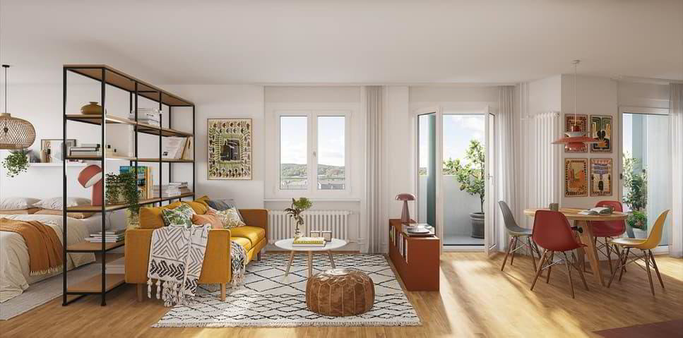 Wohnung – Fribourg - Ansicht 2