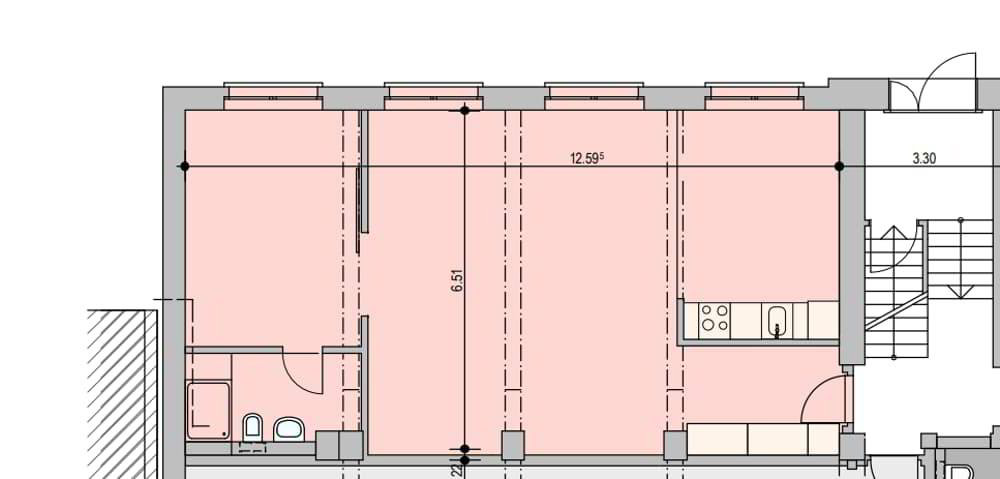 2 rooms Office & Commercial for rent in Bienne - image 1/7