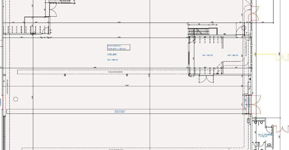 Local commercial en location à Satigny - 866 m² - Ansicht 5