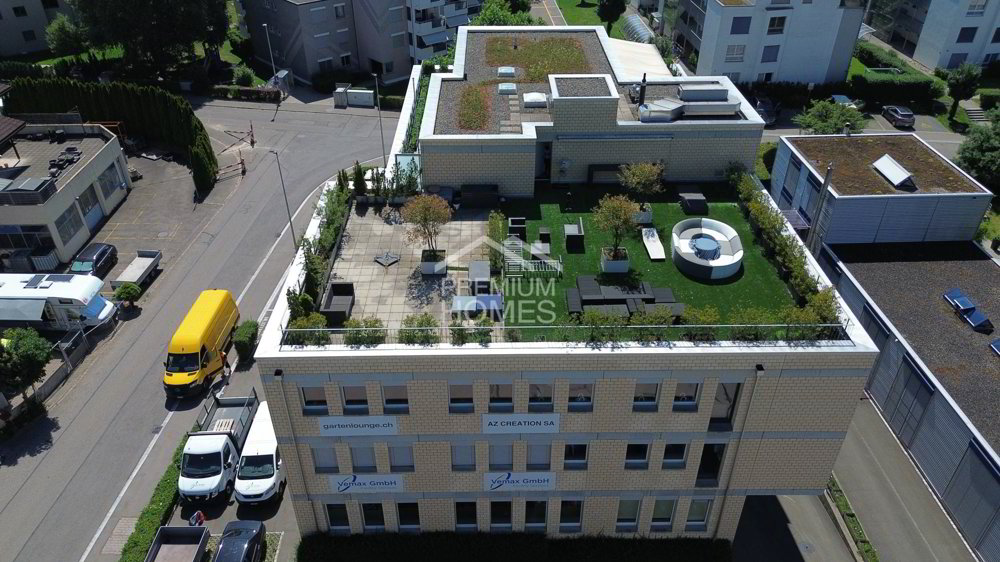 Gewerbe im 2 OG mit Lager und Dachterrasse