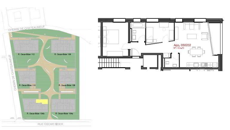 Wohnung – Sion - Ansicht 2