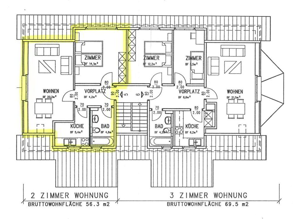 2 rooms Apartment for rent in Felben-Wellhausen - image 1/10