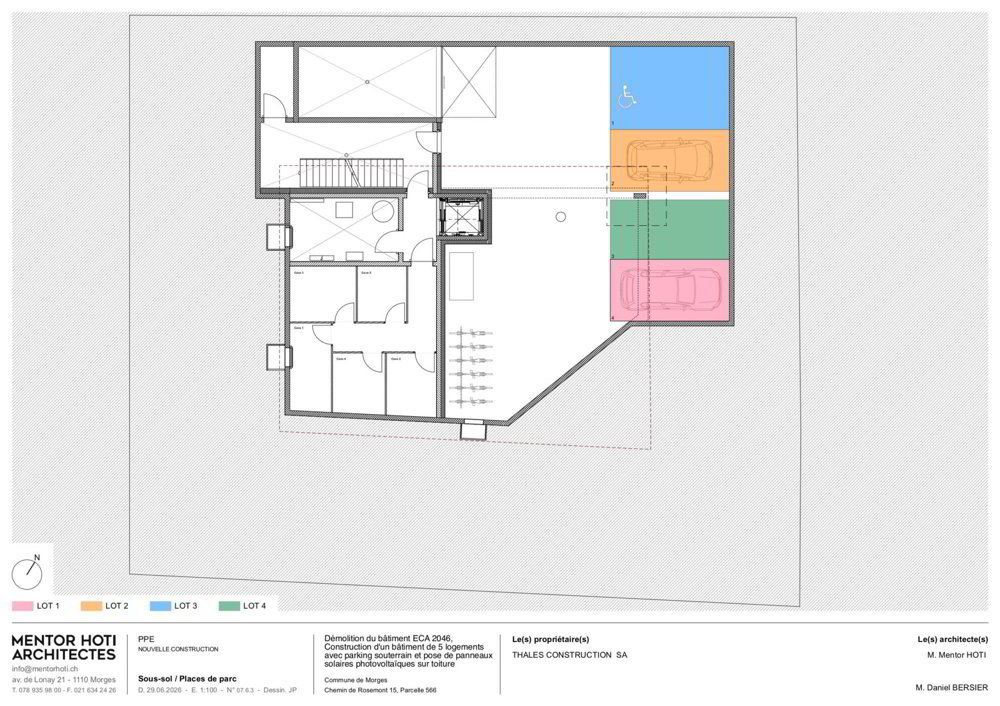 4 Zimmer Wohnung zum verkaufen in Morges - Bild 1/13