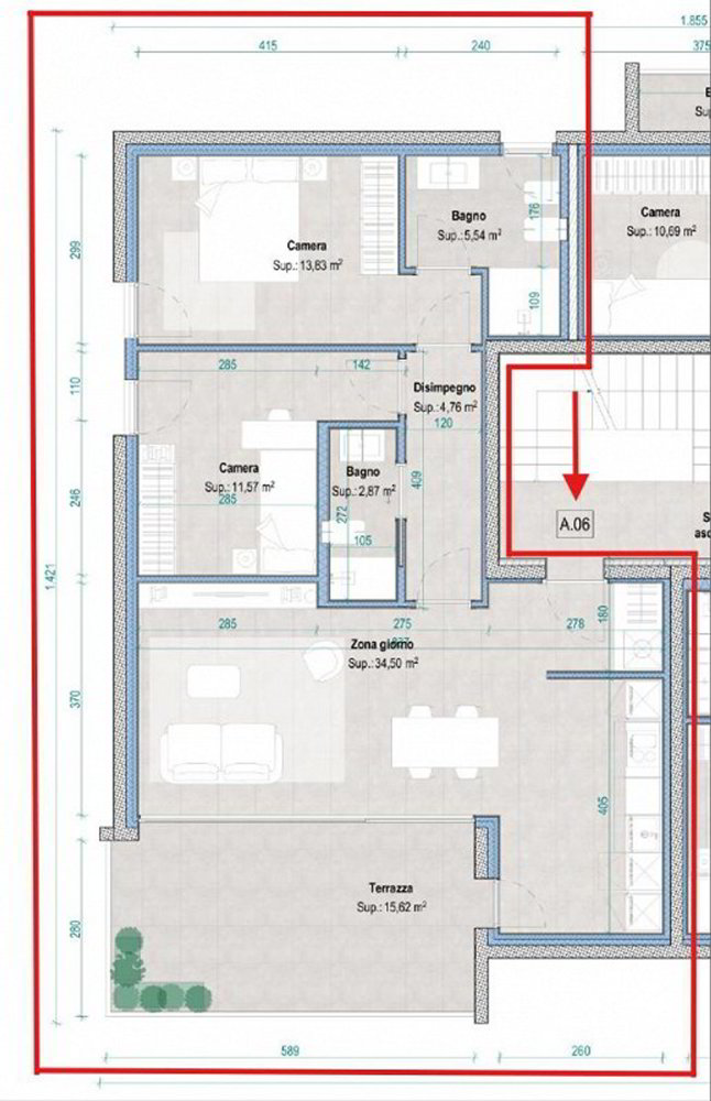 3.5 rooms Apartment for rent in Bellinzone - image 1/7